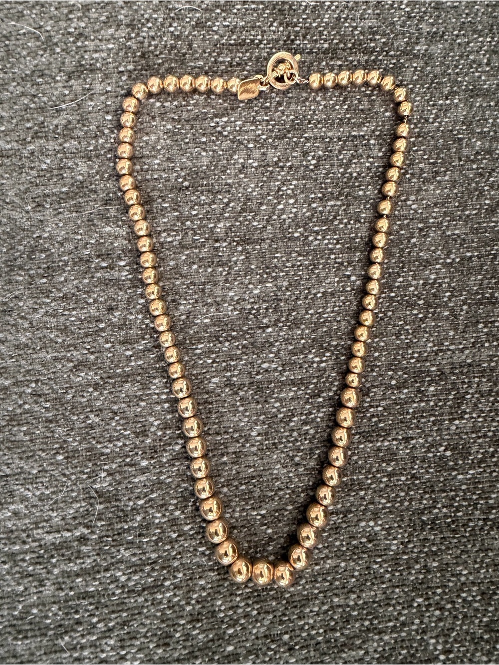 Ralph Lauren Gold Beaded Necklace - Women Jewelry